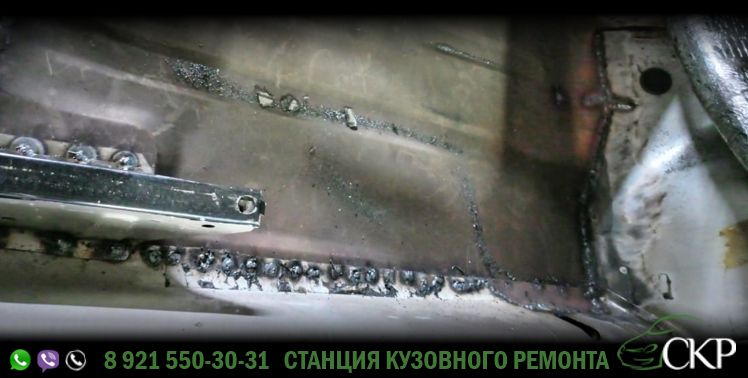Ремонт кузова ВАЗ 2106 в СПб в автосервисе СКР.